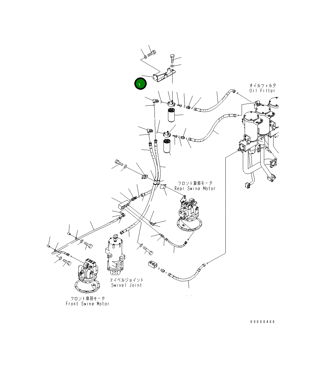Кронштейн 21T-64-35281 Komatsu