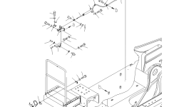 Кронштейн 21T-04-32171 Komatsu