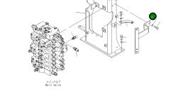 Кронштейн 207-62-71522 Komatsu