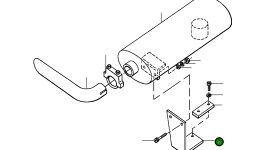 Кронштейн 1437 089 H2 Komatsu