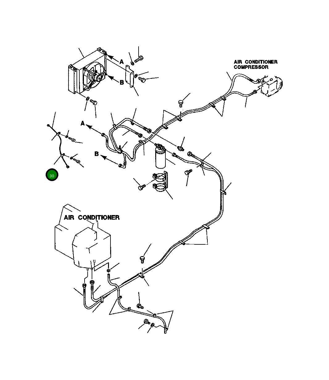 Клипса 423-061-2640 Komatsu
