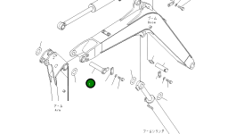 Палец 22K-70-11140 Komatsu