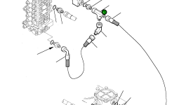 Кран 21D-62-15350 Komatsu