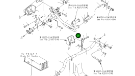 Кронштейн 569-61-85590 Komatsu