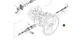 Палец 7082L35281 Komatsu