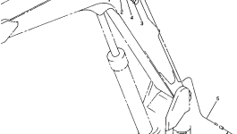 Провод 20T-06-31160 Komatsu