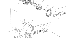 Коническая шестерня в сборе BW152820 Komatsu