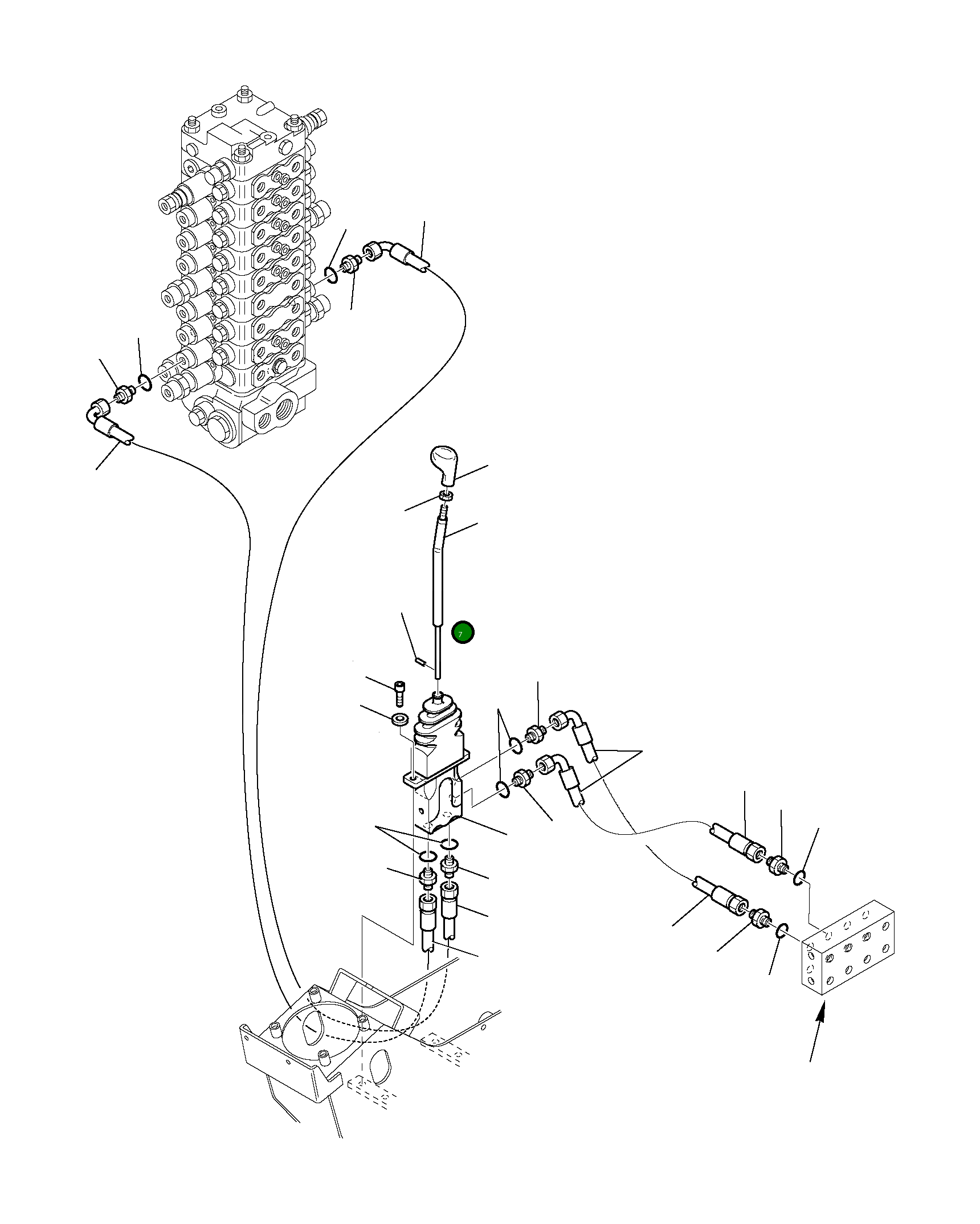 Палец 22E-43-11330 Komatsu