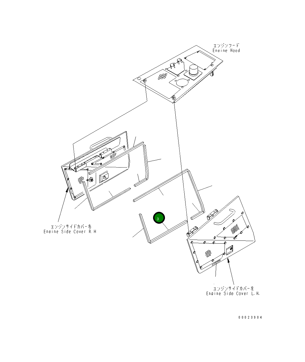 Лист 12G-54-51191 Komatsu