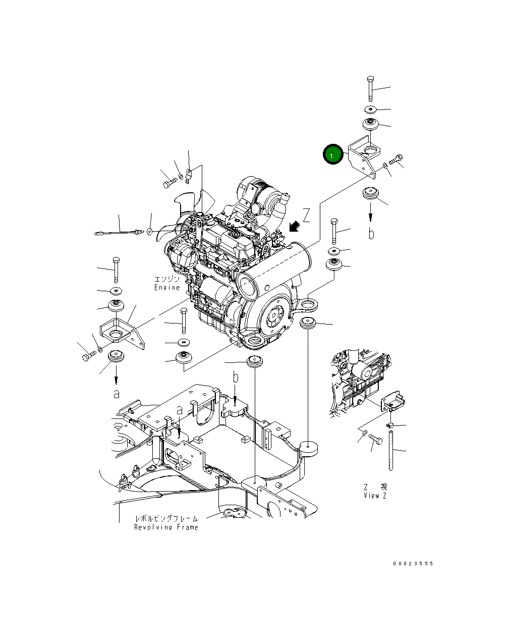Кронштейн 22K-01-21211 Komatsu