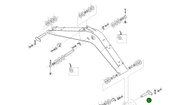 Палец 2123-2213C Komatsu