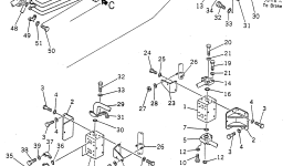 Кронштейн 568-61-15261 Komatsu