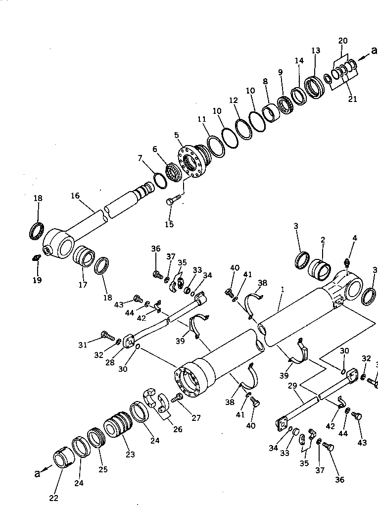 Трубка 208-63-72180 Komatsu