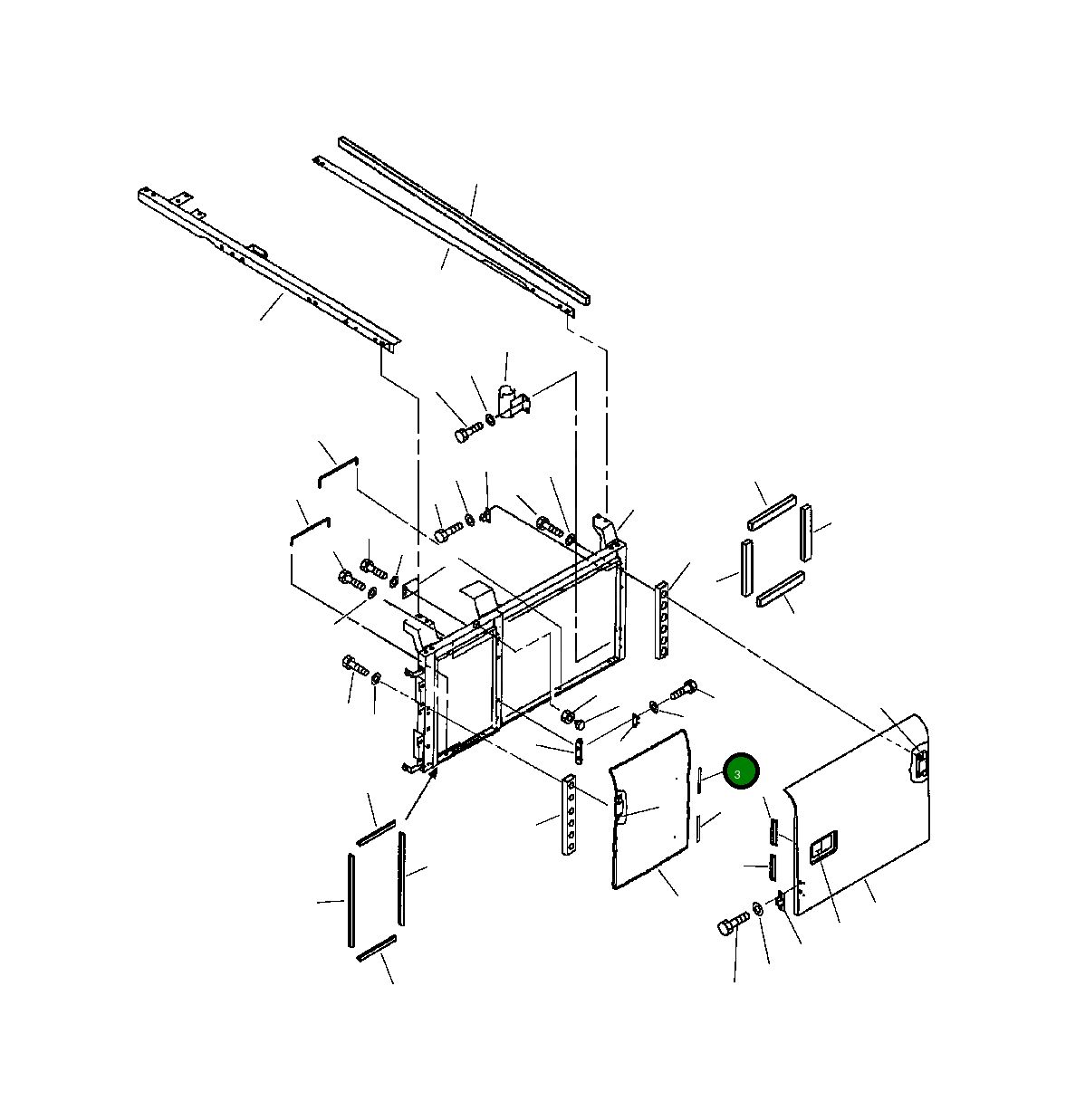 Лист 20Y-54-A1780 Komatsu