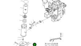 Кронштейн 154-49-71291 Komatsu