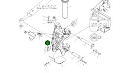 Кронштейн 22F-70-21412 Komatsu