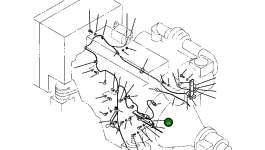 Кронштейн 208-06-68210 Komatsu