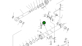 Кронштейн 707-88-28450 Komatsu