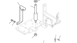 Опора 3F2041053 Komatsu