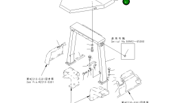 Крыша 14X-978-1410 Komatsu
