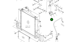 Кронштейн 567-07-73312 Komatsu