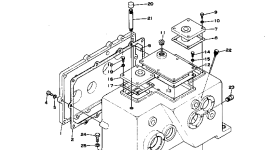 Прокладка 268-30-11140 Komatsu