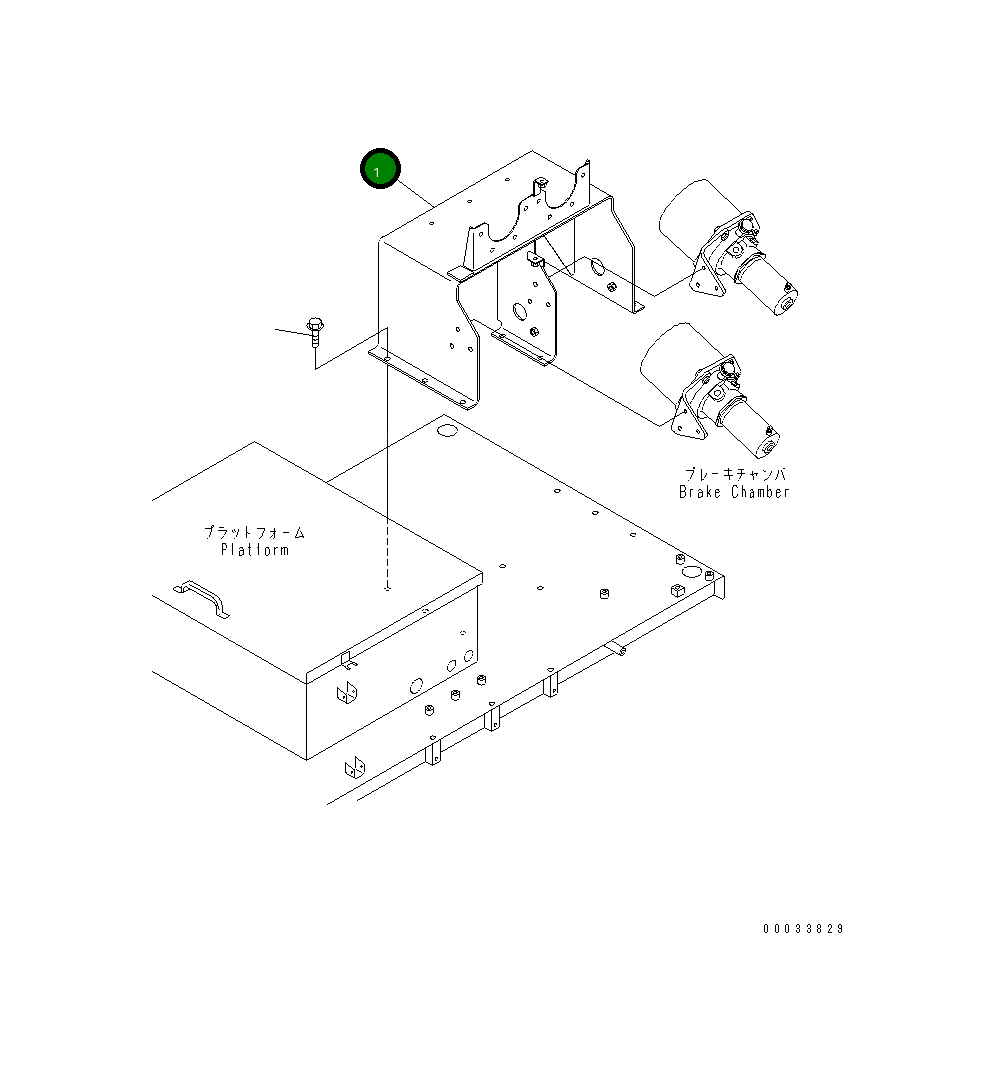 Кронштейн 567-94-71122 Komatsu