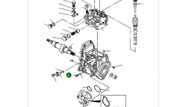 Направляющая 586400-5340 Komatsu