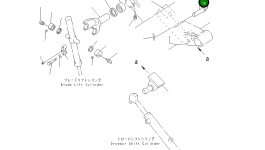 Палец 23D-70-34230 Komatsu