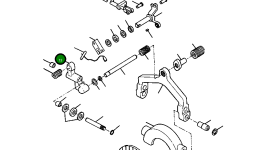 Правая тяга вилки сцепления 612 728 C11 Komatsu