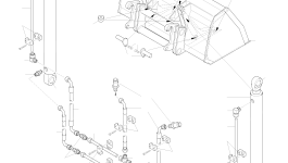 Нож 421-70-H0P21 Komatsu