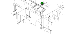 Кронштейн 201-03-81611 Komatsu