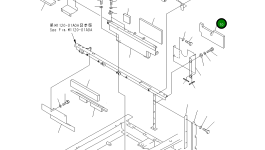 Лист 207-54-62751 Komatsu