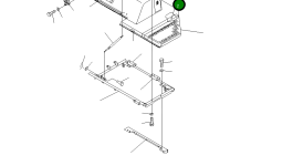 Лист 22U-03-11411 Komatsu