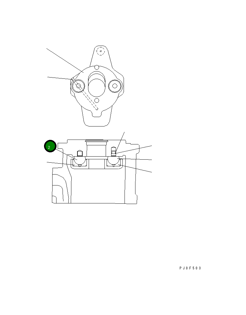 Направляющая UC1100630607 Komatsu
