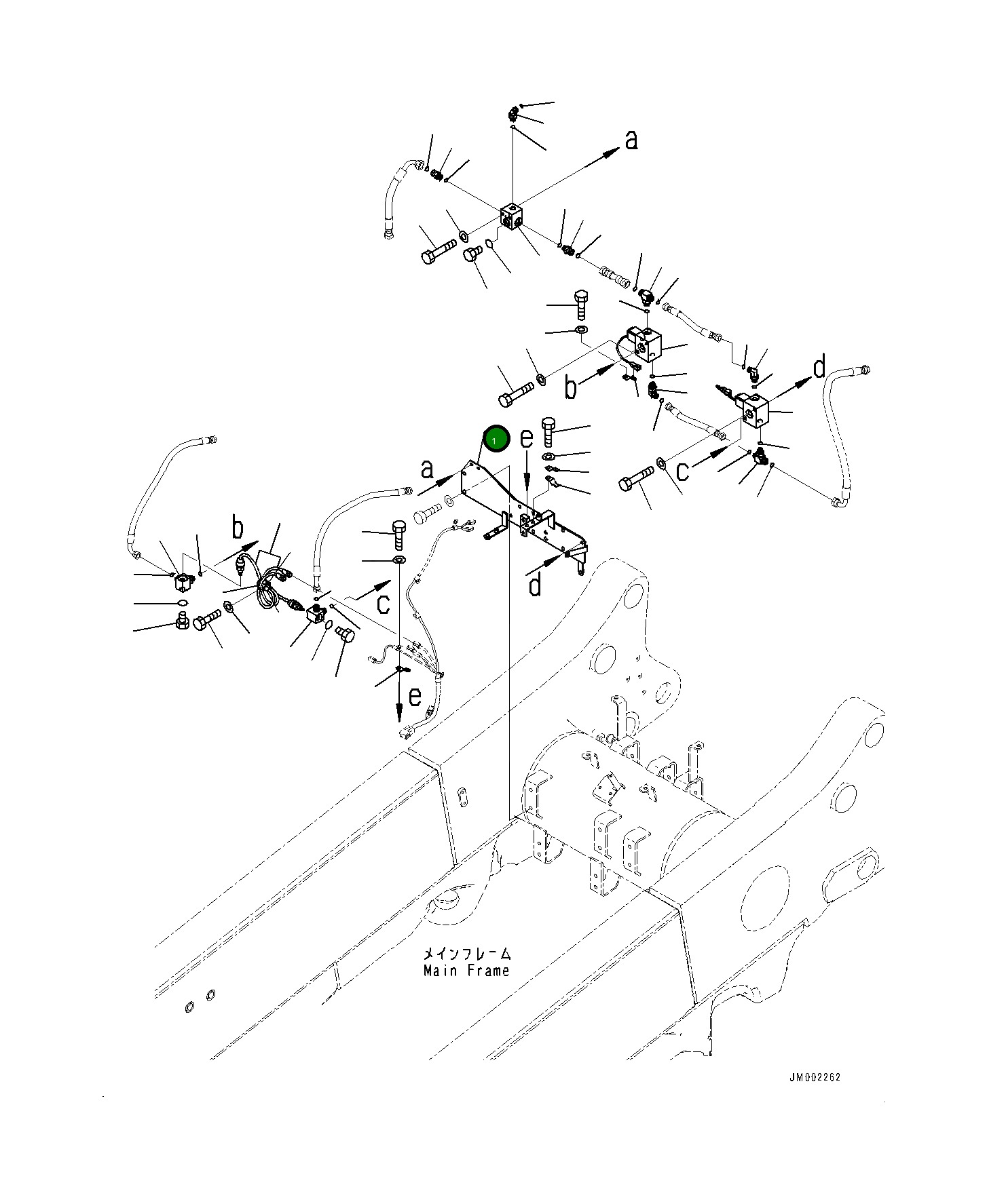 Кронштейн 561-88-86722 Komatsu