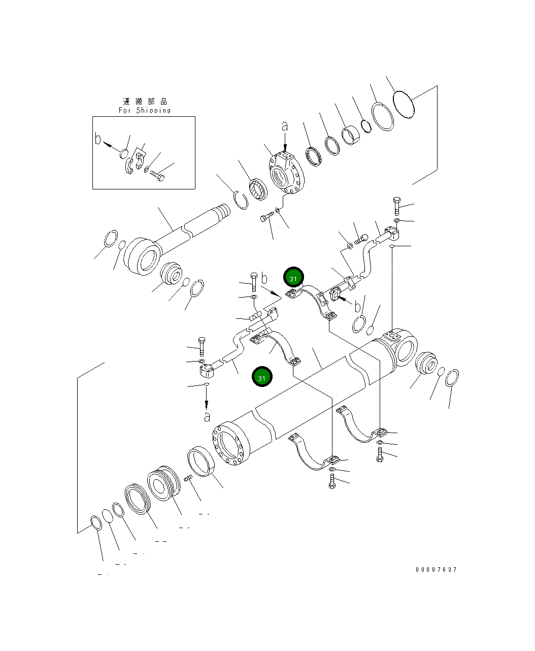 Кронштейн 707-88-25410 Komatsu