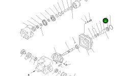Палец 262-61-11240 Komatsu