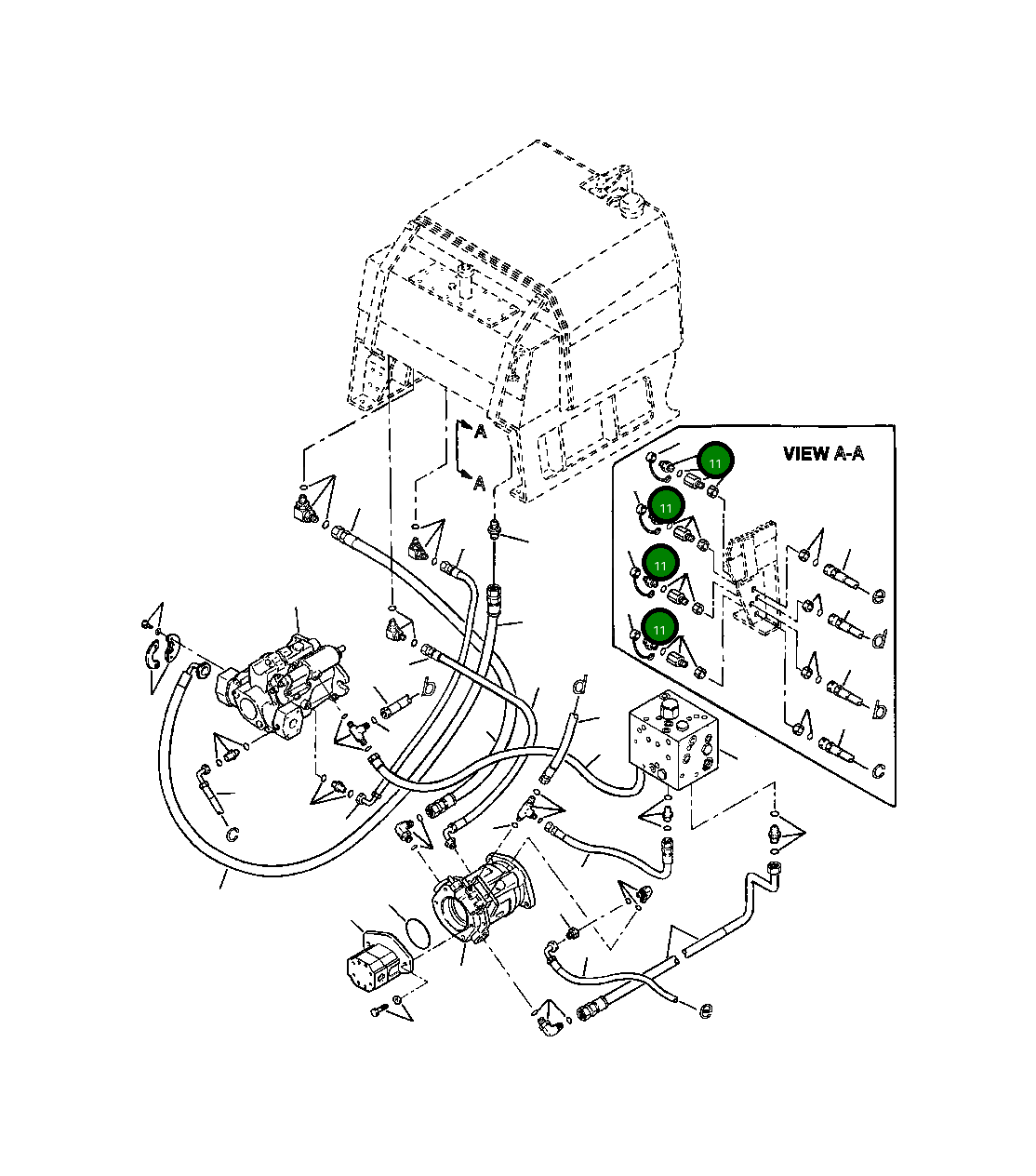 Муфта 1436 312 H1 Komatsu