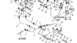 Кронштейн 286-62-19541 Komatsu