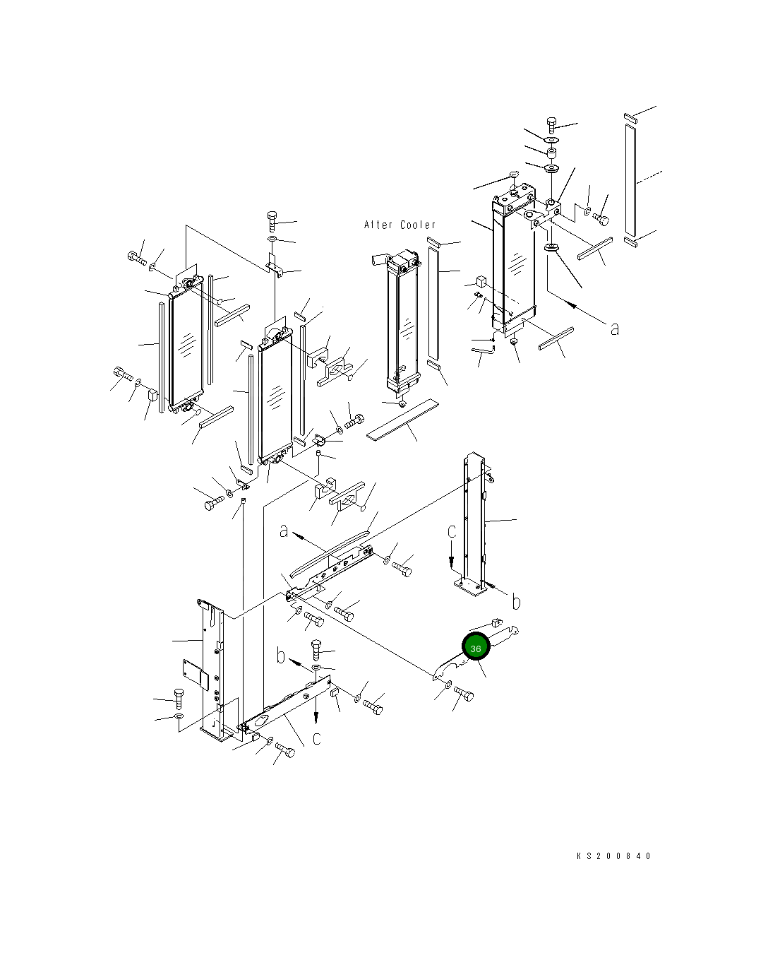 Лист 20Y-03-41633 Komatsu