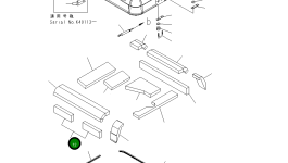 Лист 20K-54-31881 Komatsu