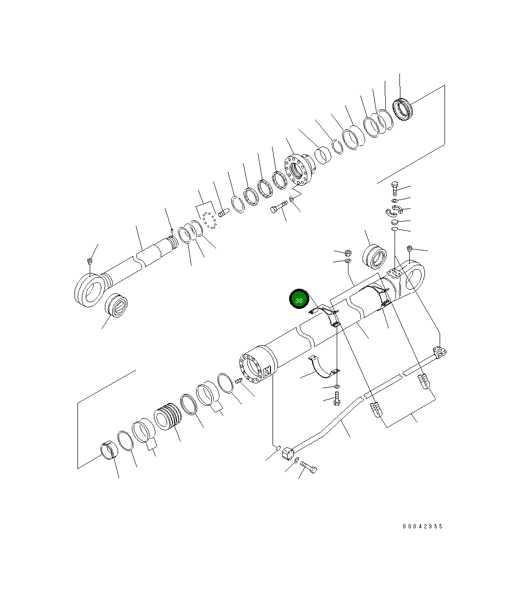 Кронштейн 707-88-28480 Komatsu