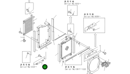 Кронштейн 22F-03-11290 Komatsu