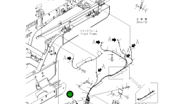 Кронштейн 8234-70-2191 Komatsu