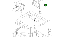 Кронштейн 23B-54-12720 Komatsu