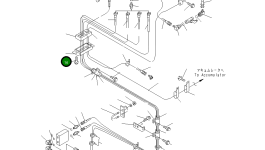 Кронштейн 418-43-28260 Komatsu