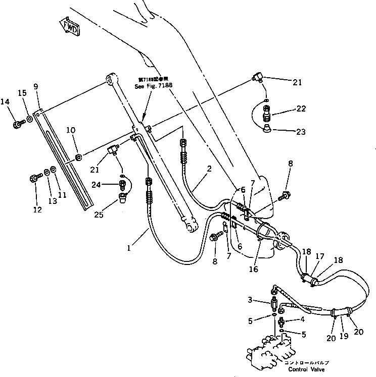 Колпак 201-62-27780 Komatsu