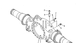 Корпус 569-22-63101 Komatsu