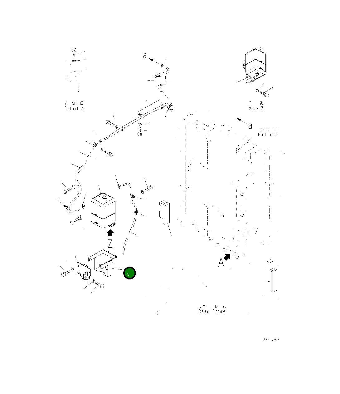 Кронштейн 419-03-62710 Komatsu